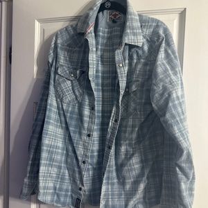 Flag and Anthem Corduroy  Men’s button down medium